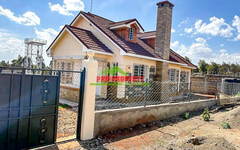 Modern Bungalow House For Sale In Kikuyu Lusigetti.