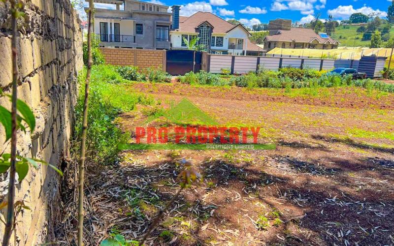 Prime 50 By 100 Residential Plots For Sale In Kikuyu Ondiri.