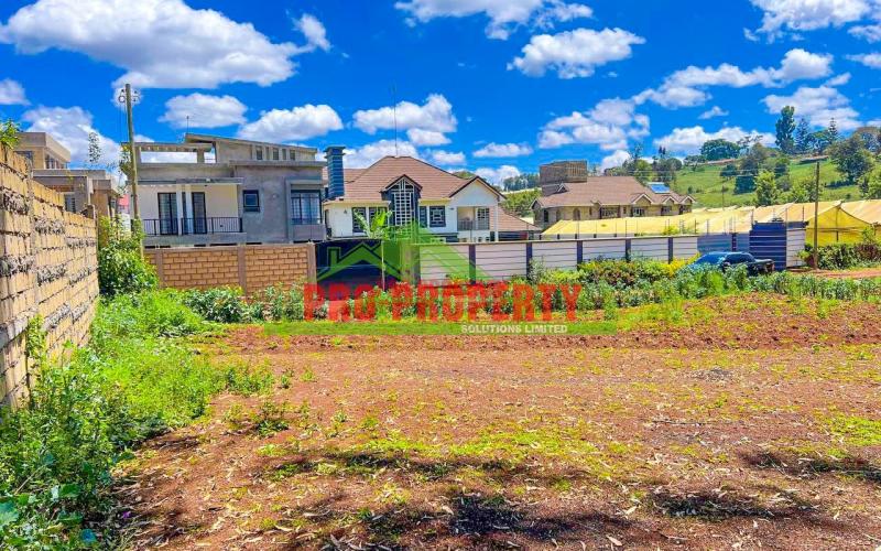 Prime 50 By 100 Residential Plots For Sale In Kikuyu Ondiri.
