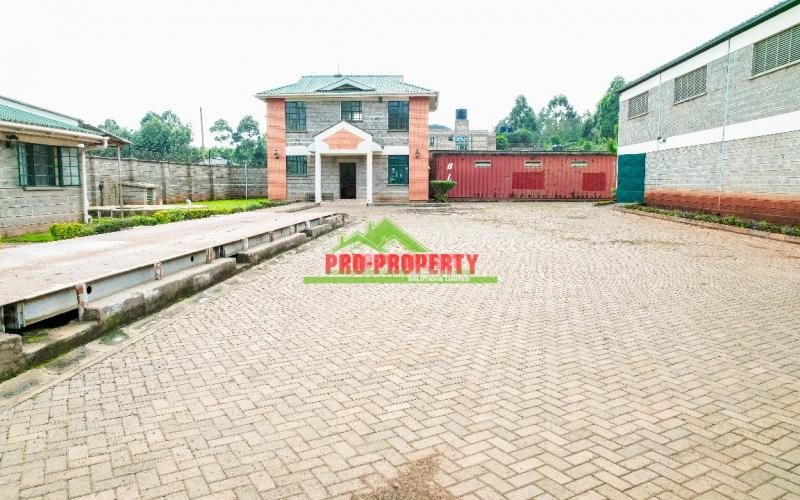 Prime Commercial  Property For Sale In Lusingeti,kikuyu(industrial Property)