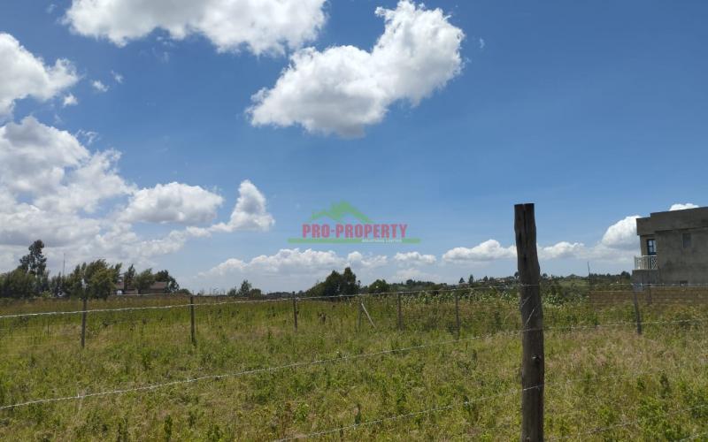 Prime 50 By 100 Residential Plots For Sale In Kikuyu Lusigetti.