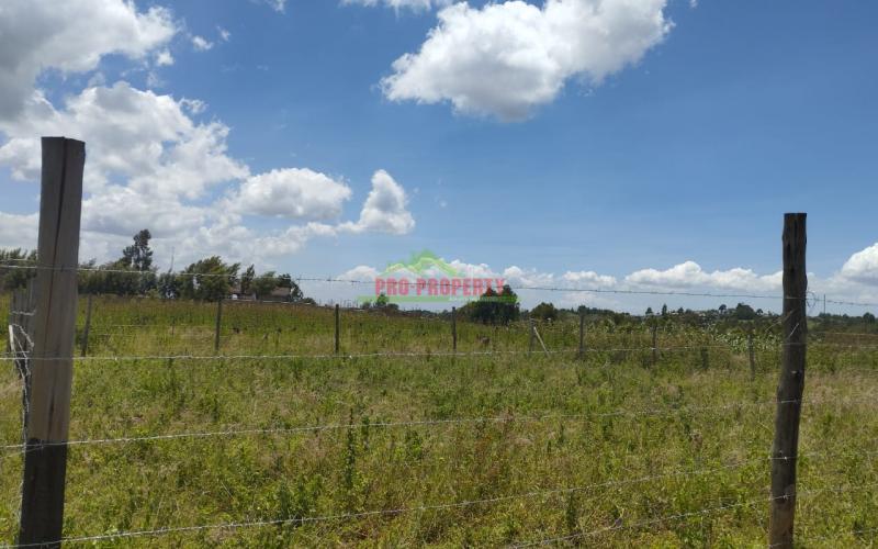 Prime 50 By 100 Residential Plots For Sale In Kikuyu Lusigetti.