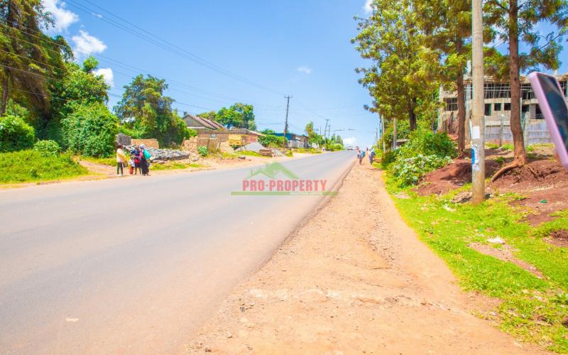 Prime 50 By 100 Ft Commercial Plot For Lease In Kikuyu- Thogoto
