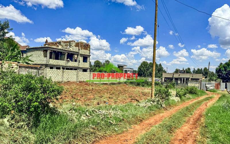 Prime residential plot for sale in Kikuyu, Lusigetti -Beverly hil