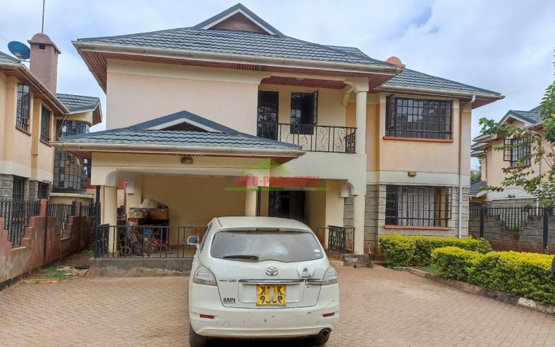 4 Bedroom House For Sale In Kikuyu, Thogoto, In A Gated Community.