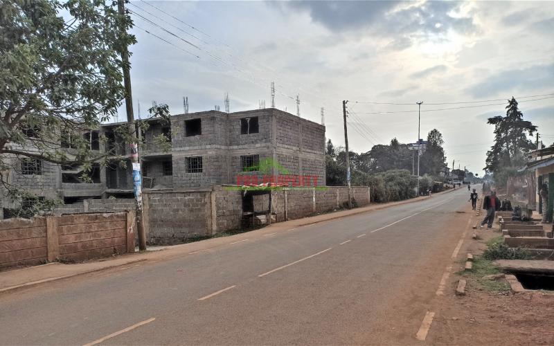 Commercial Touching Tarmac Quarter Acre Plot For Sale In Kikuyu’s Gikambura