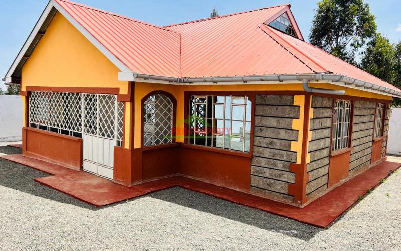 Incomplete 3 Bedroom Bungalow For Sale In Kikuyu, Kamangu.