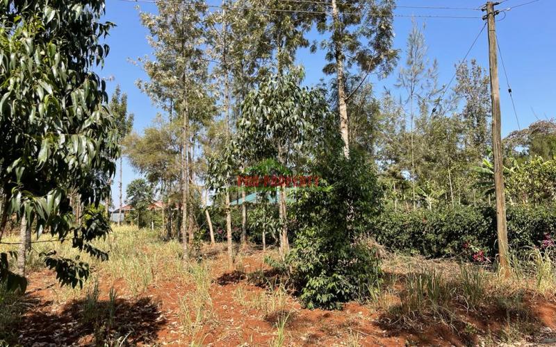 Residential Plot For Sale In Kikuyu, Ondiri Kiambu County