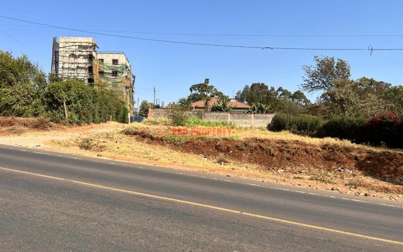 Commercial 50 By 100fts Plot For Sale In Kikuyu, Gikambura (touching Tarmac).