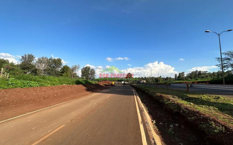 Prime Commercial One Acre Block Land For Sale Touching Southern Bypass Tarmac In Kikuyu, Thogoto.