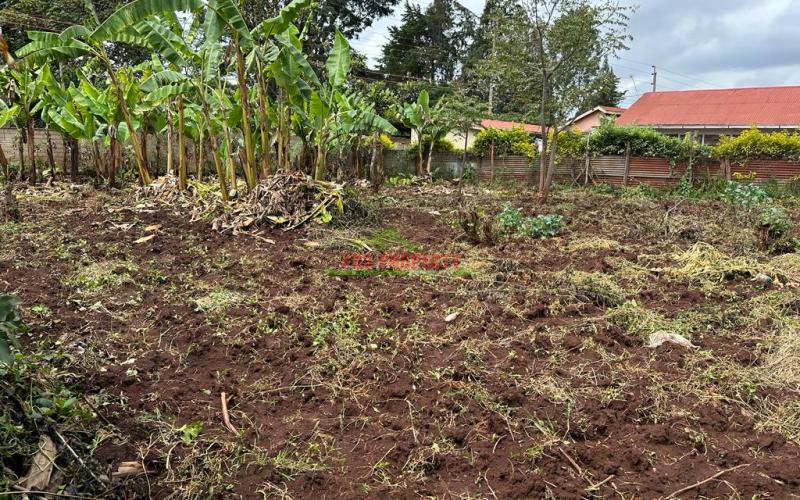 Prime Commercial Plot For Sale Touching Tarmac In Kinoo, Muthiga.