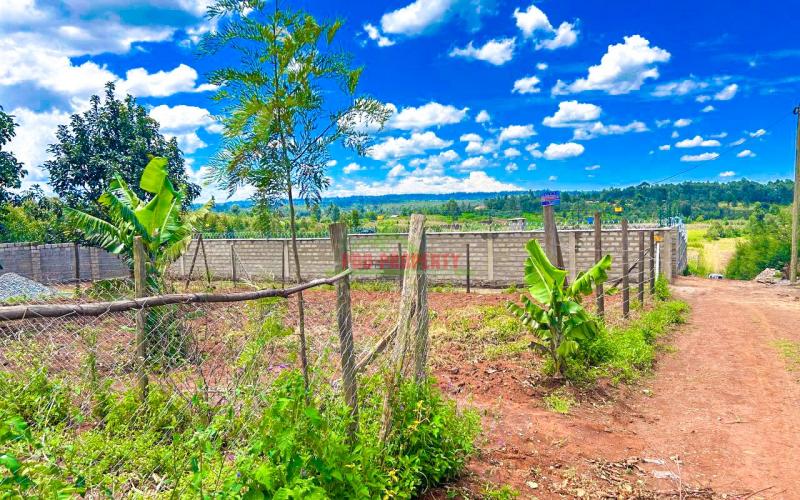 Prime Residential Plot For Sale In Kikuyu,kamangu