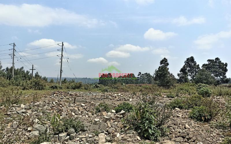 3.5 Acres Prime Commercial Land In Kikuyu Town