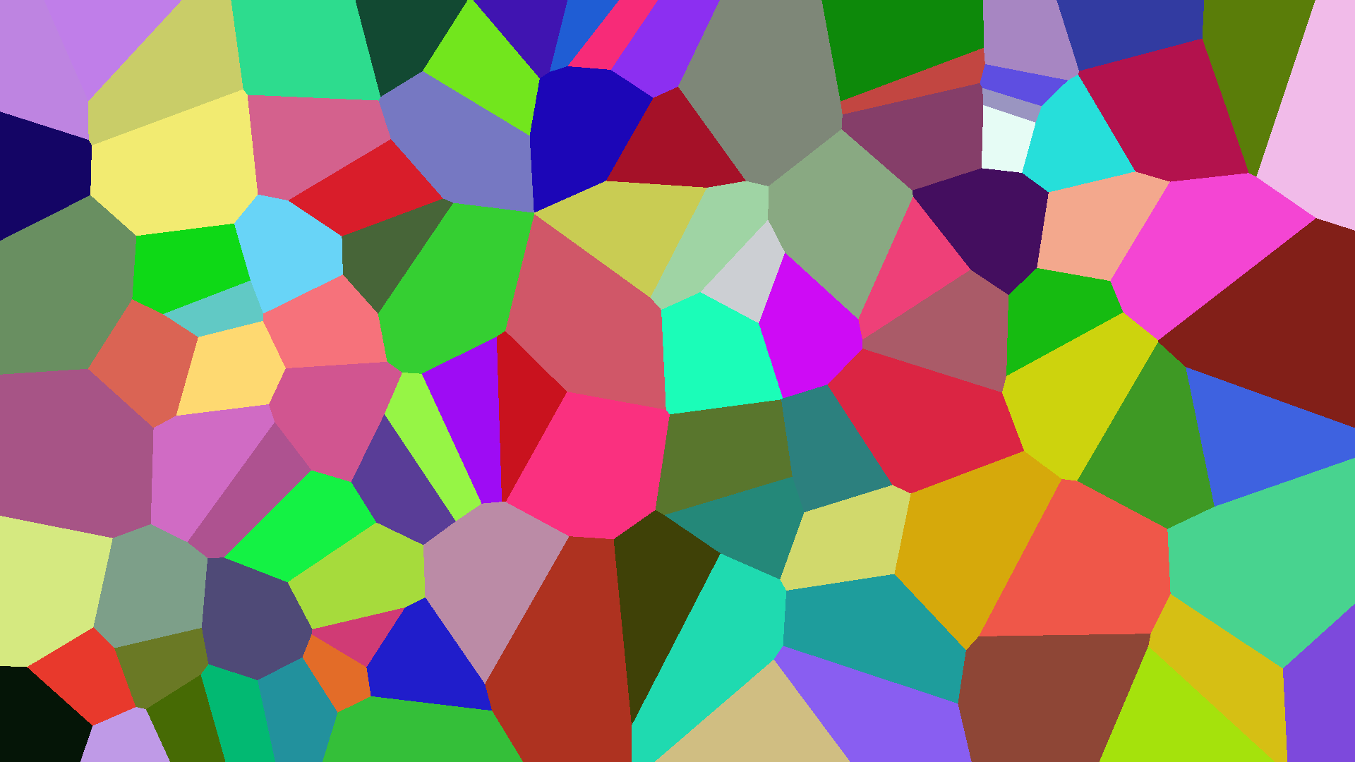 Image of Voronoi diagram