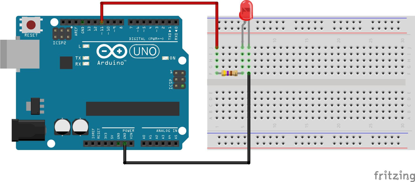 Arduino UNO with large AVR-chip