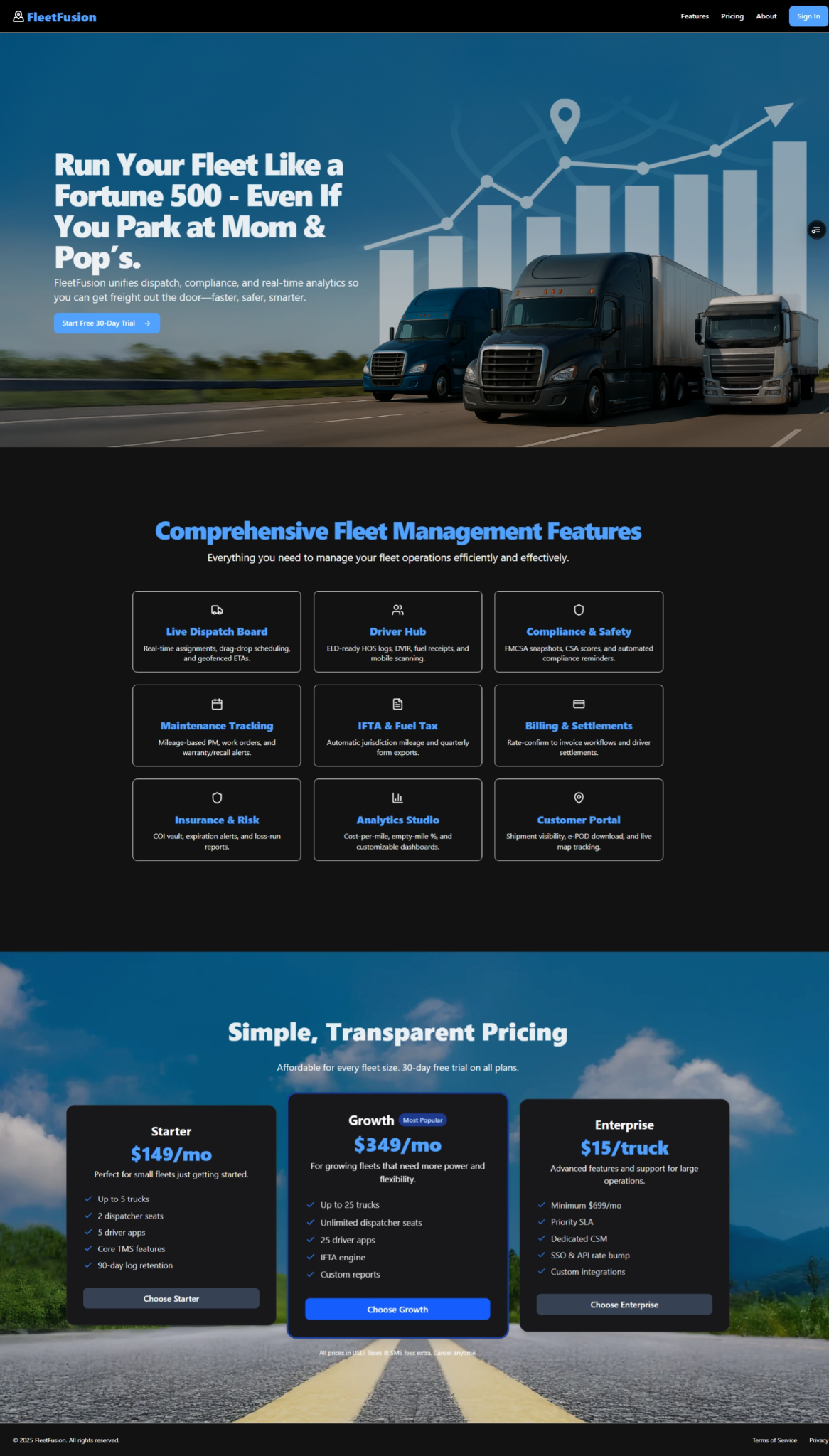 FleetFusion Screenshot