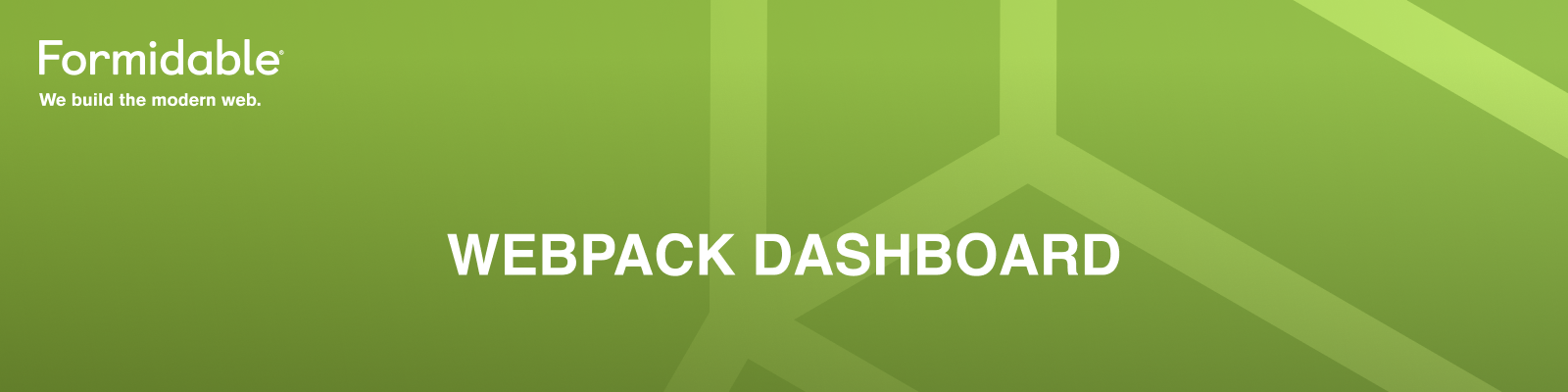 Webpack Dashboard — Formidable, We build the modern web