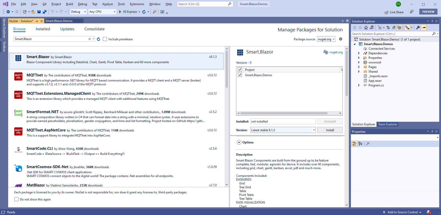 Blazor Nuget
