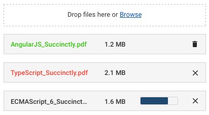 Angular FileUpload Component
