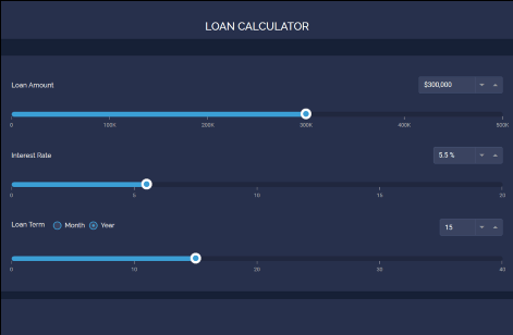 JavaScript Slider Control