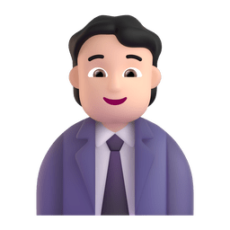 Office Worker Light Skin Tone