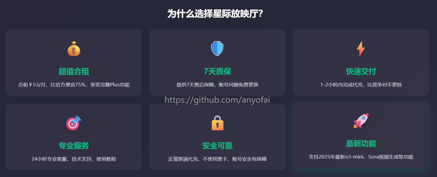 为什么选星际放映厅的理由