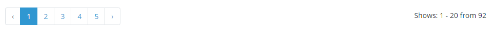 Pagination