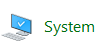 system menu