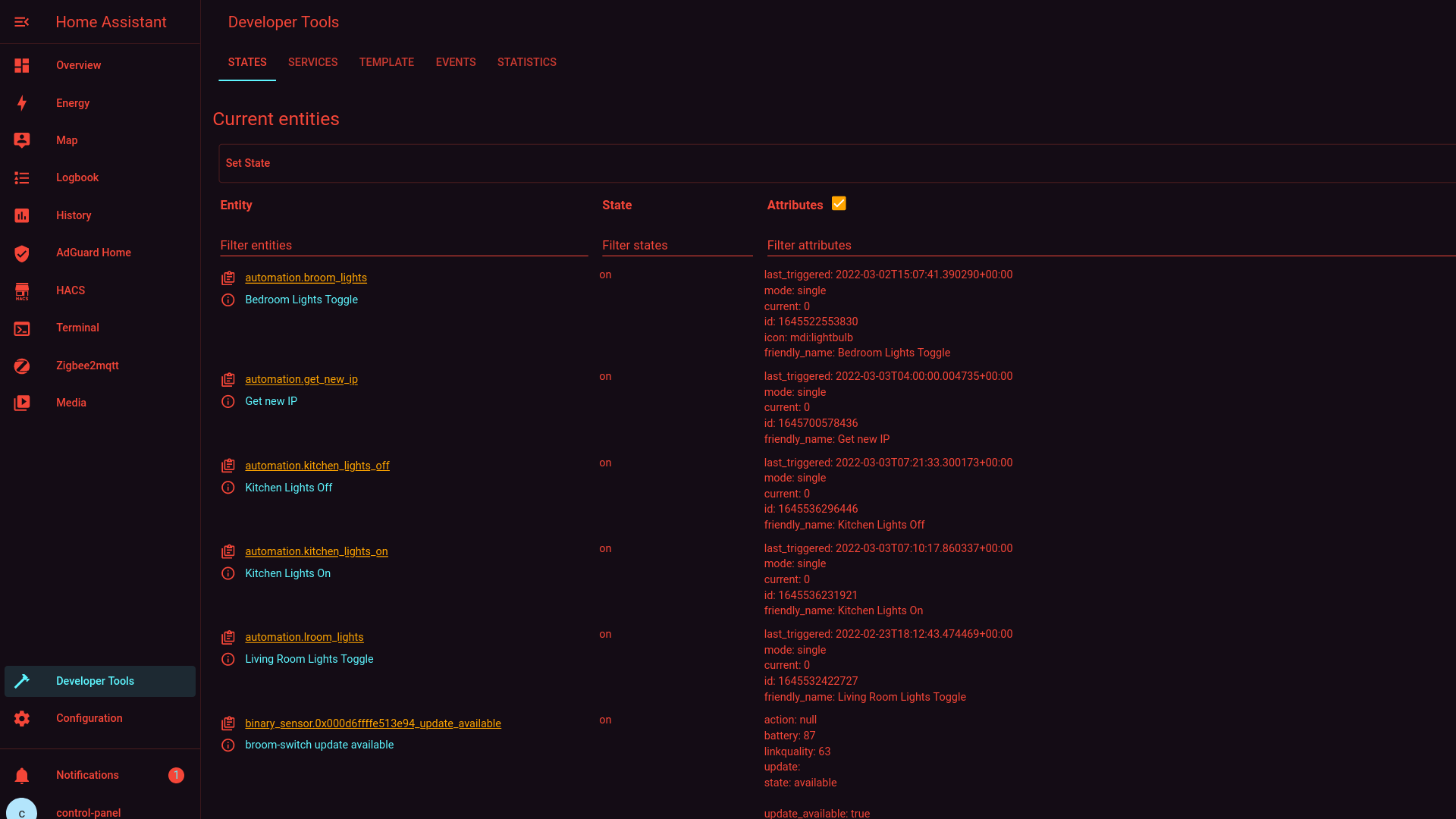Theme - Developer Tools