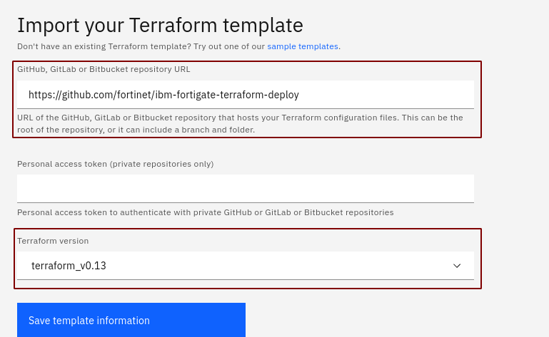 IBM FortiGate Deploy