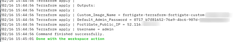 IBM FortiGate Deploy