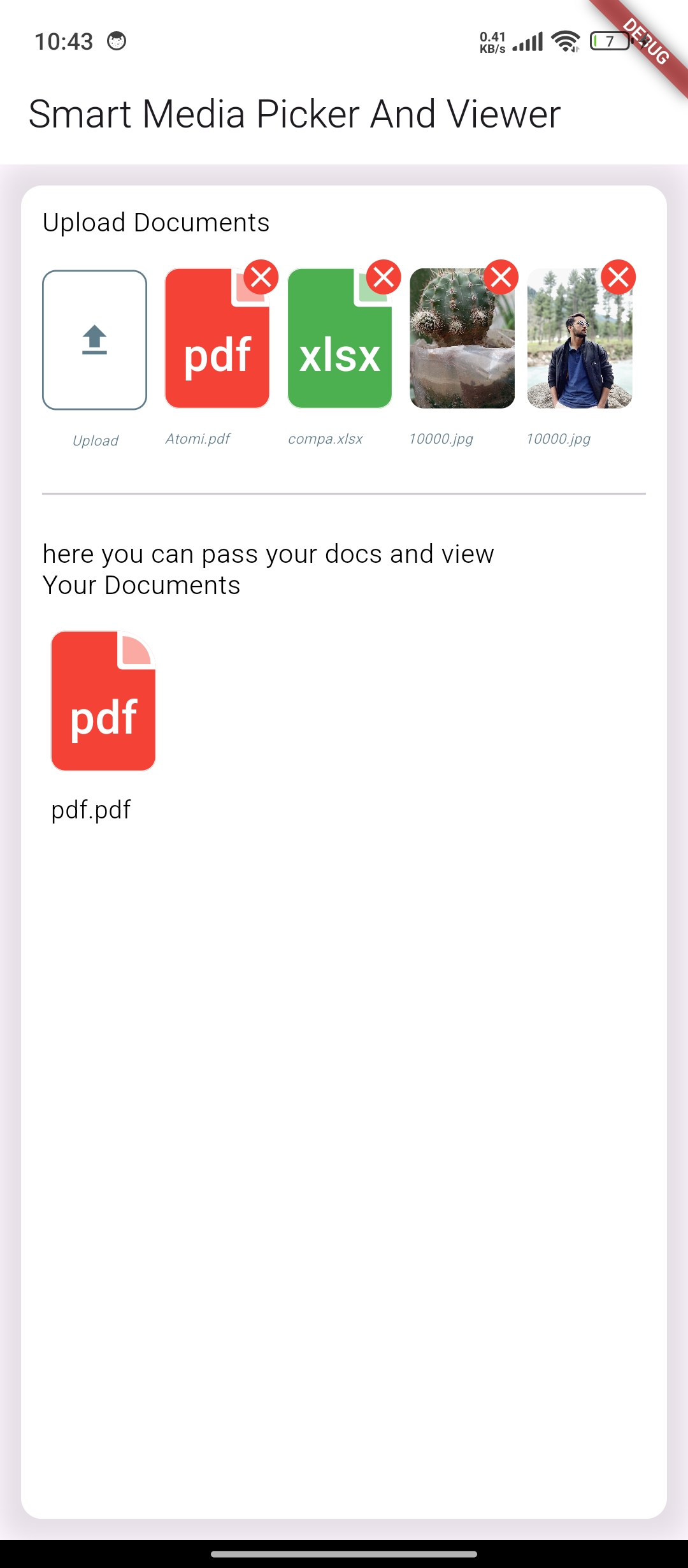 Media Picker Example 4