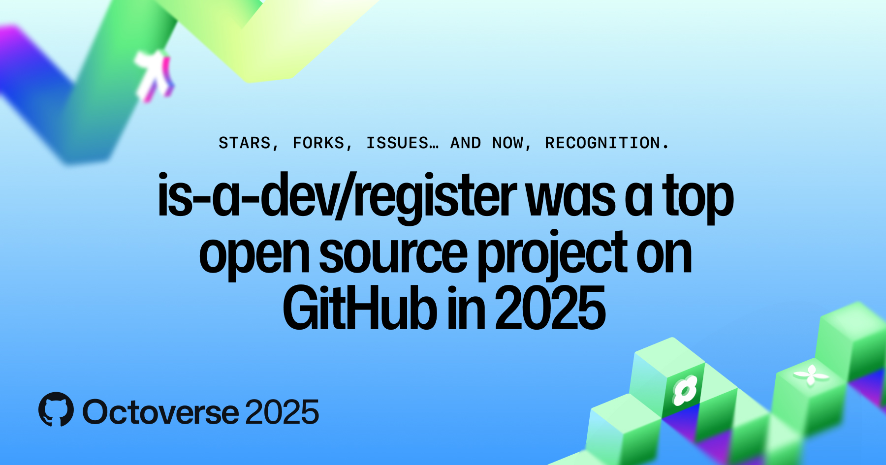 is-a.dev Octoverse 2025 Banner