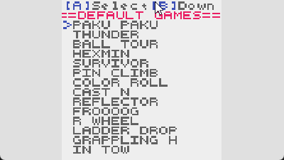 Crisp Game Library Portable SDL(2) Port Screenshot 1