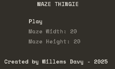 Mazethingie Screenshot 1
