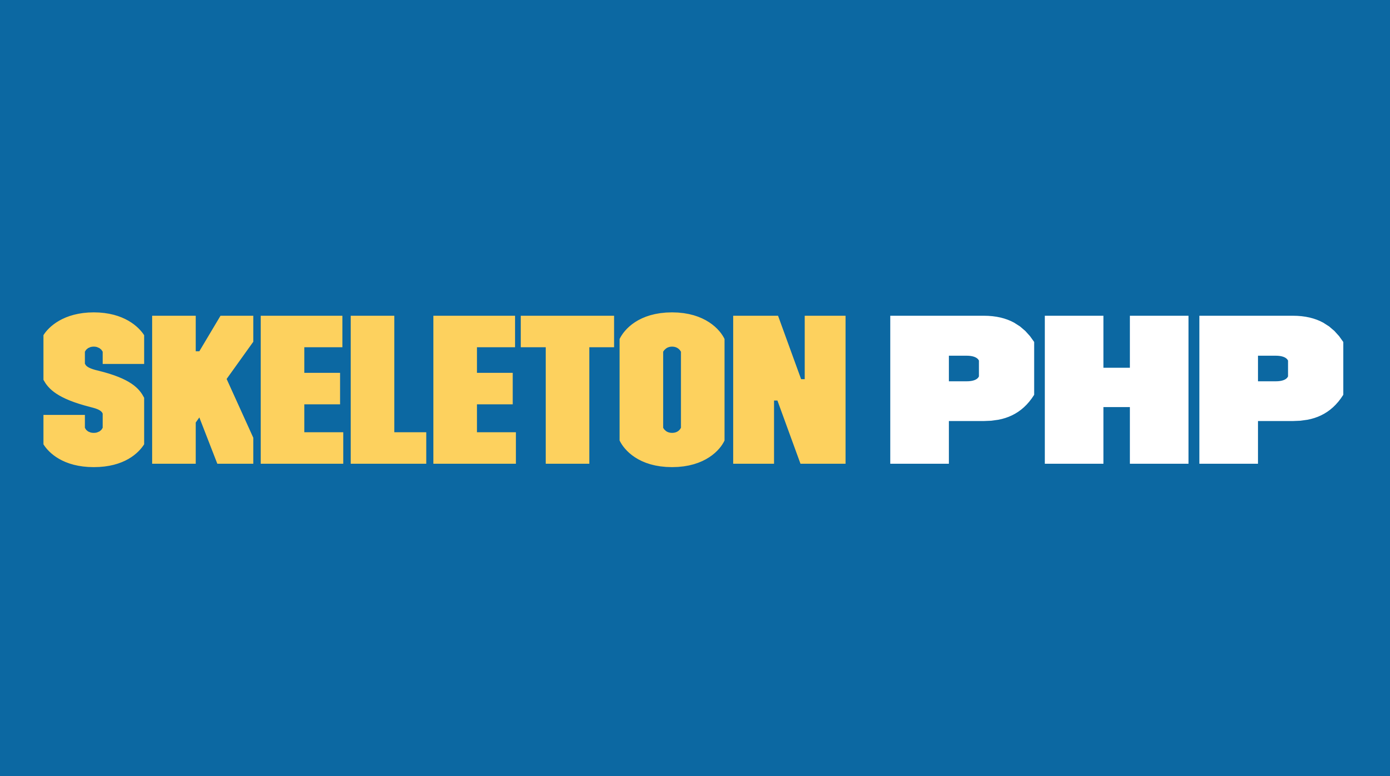 Skeleton Php
