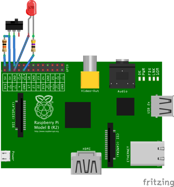 Fritzing diagram