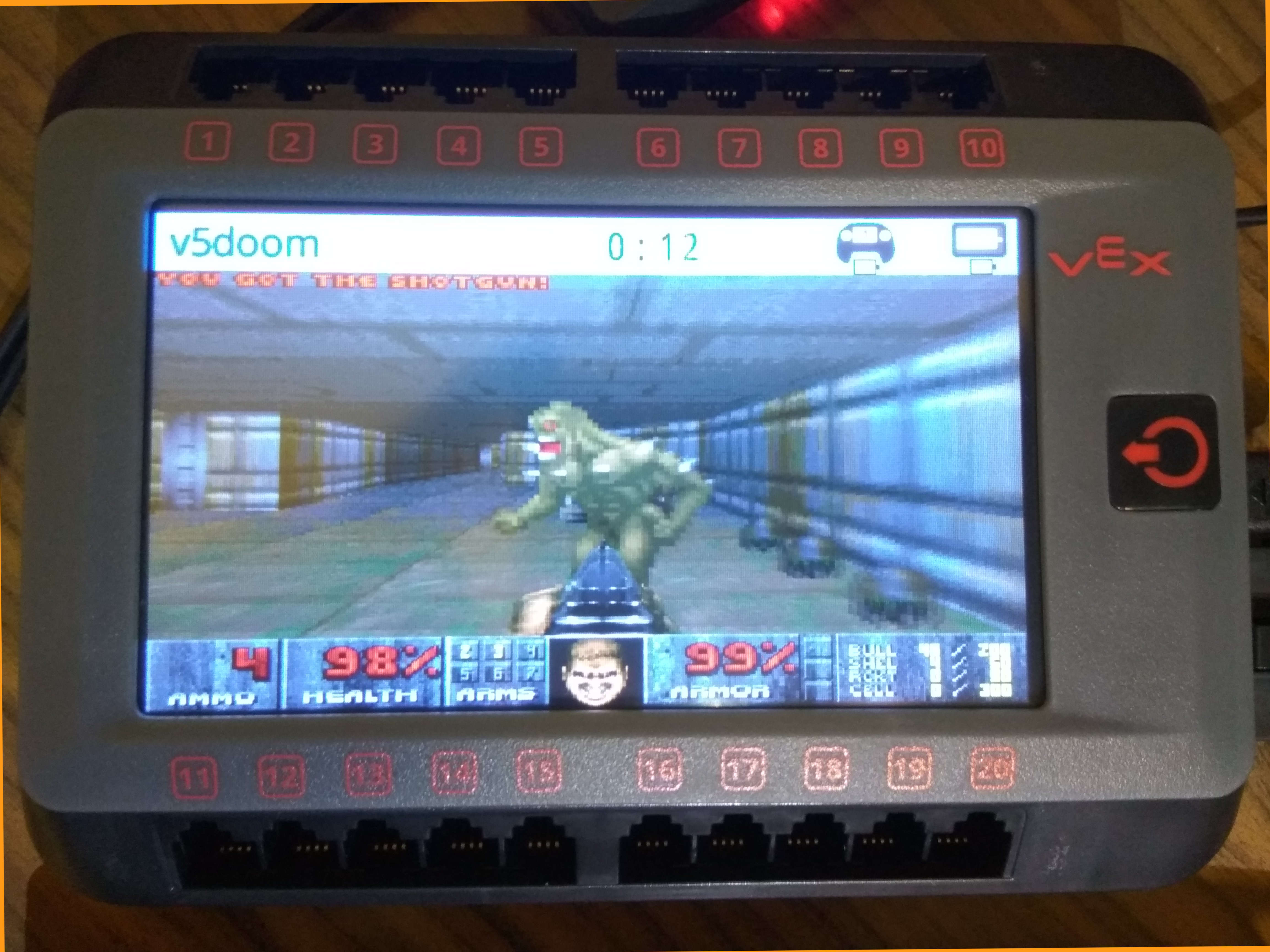 Github Sealj553 Vexv5doom Doom Port For The Vex V5 Robot Brain