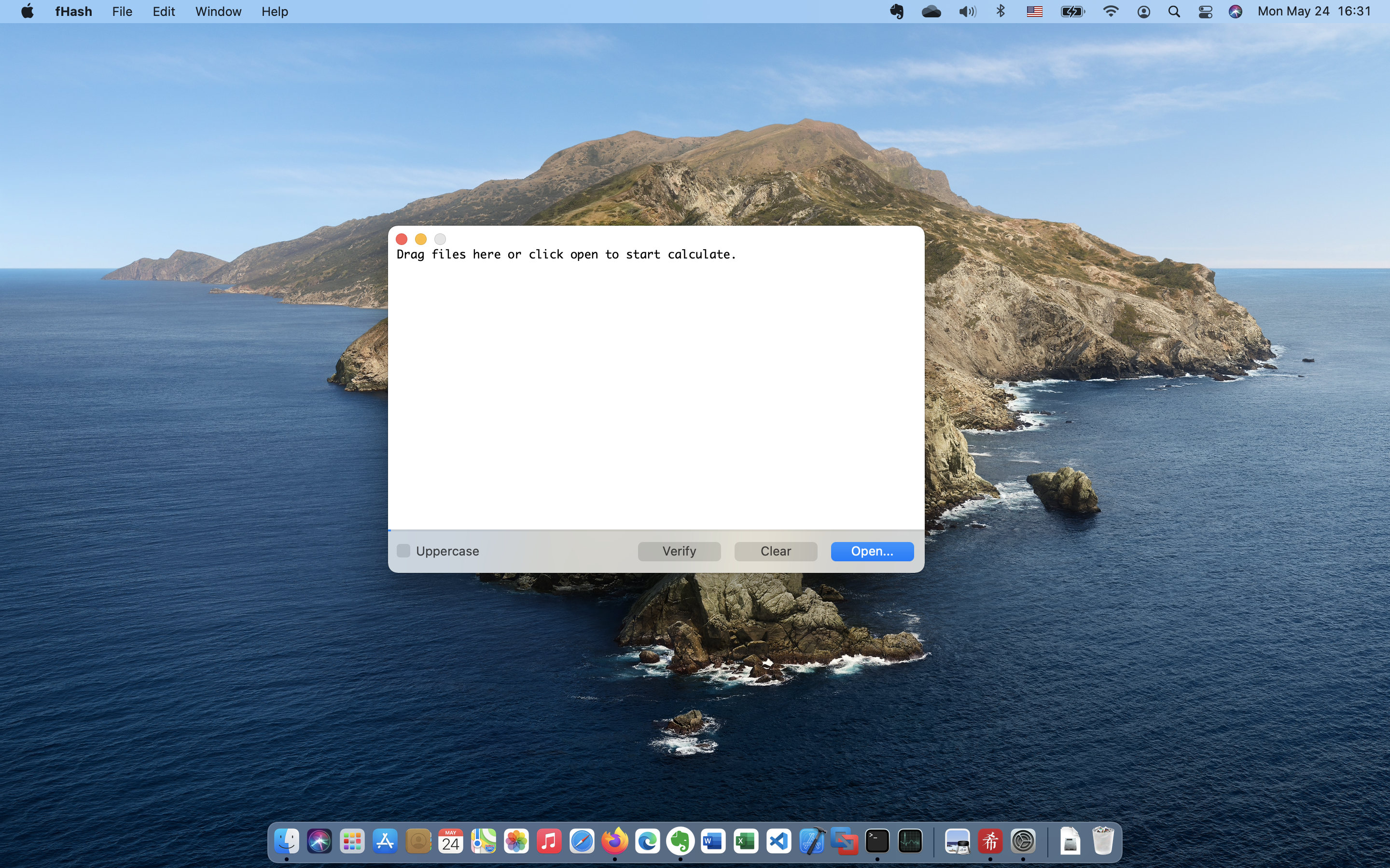 Image of main dialog