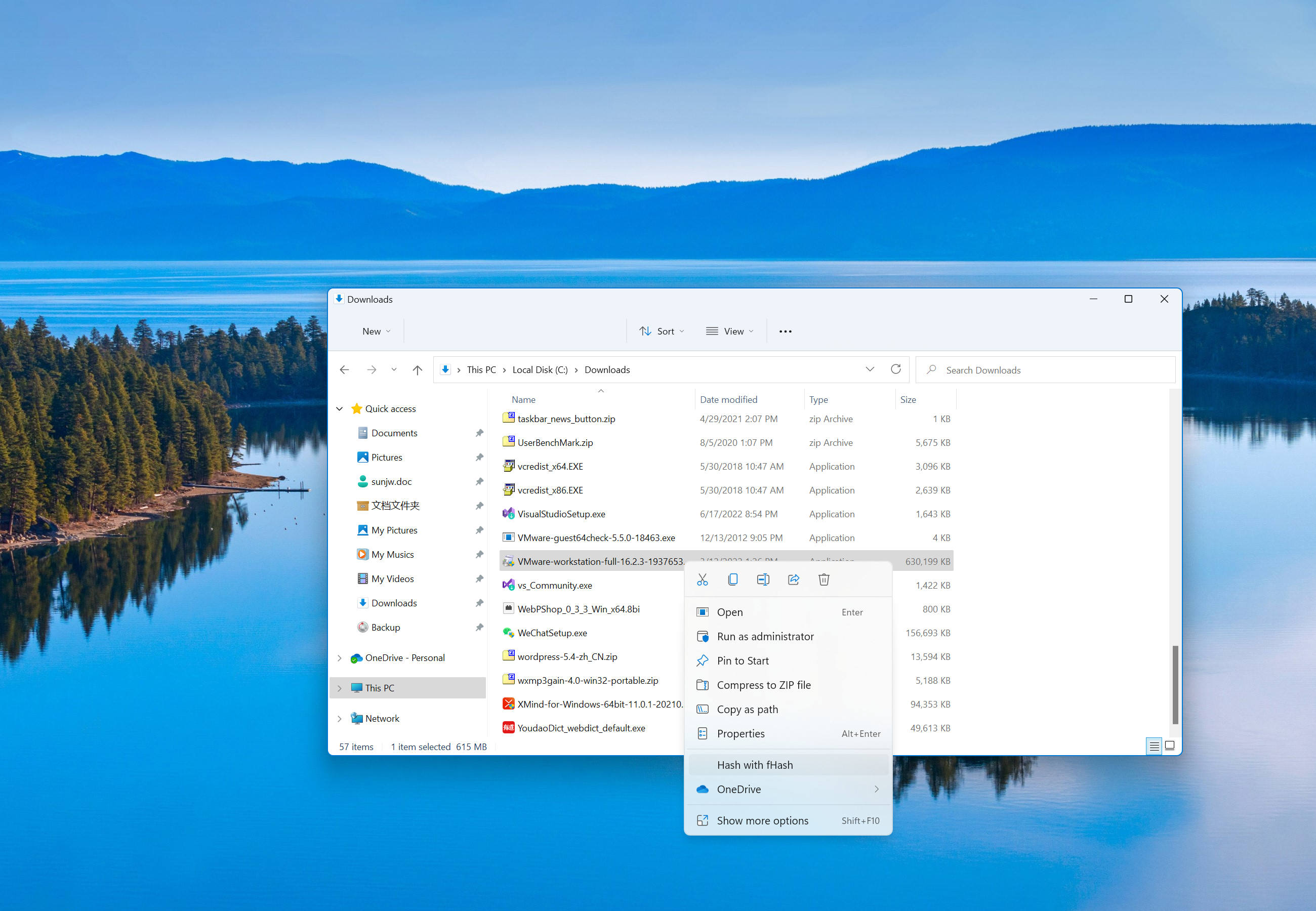 Image of Finder context menu