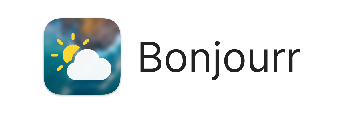 Bonjourr's website