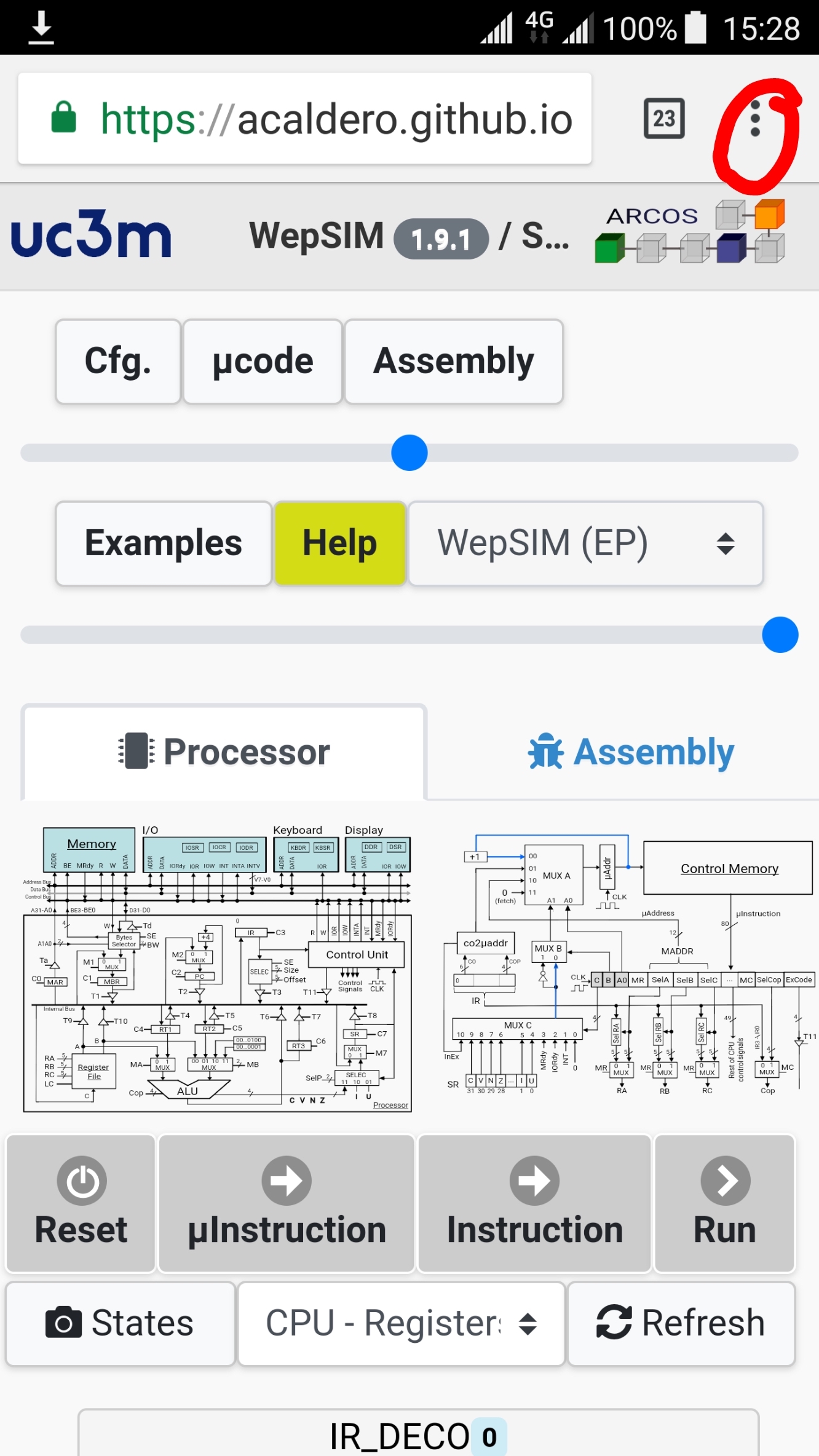 wepsim screenshot android