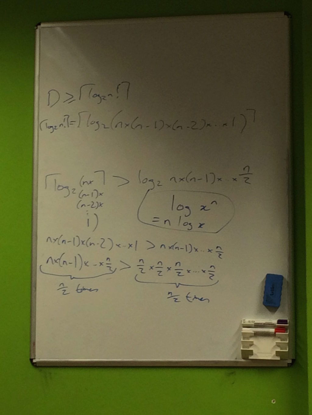 Expanding the algebra given in the book