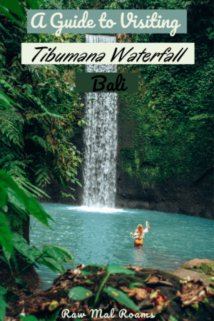 A Guide to visiting Tibumana Waterfall, check out this Bali's hidden waterfall! | #airterjun #tibumanawaterfall #baliwaterfalls #ubudwaterfalls