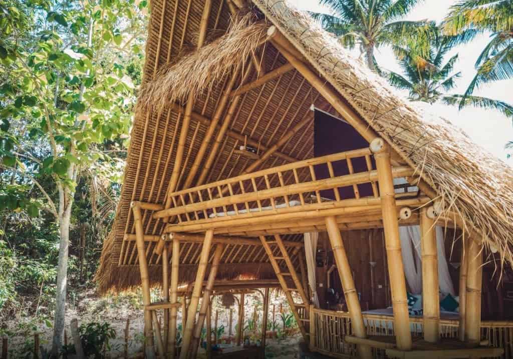 bamboo houe nusa penida Bali 
