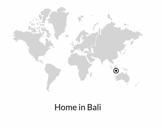 Location Bali Map