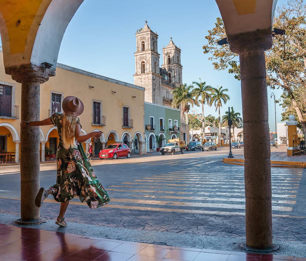 Valladolid Mexico is a great destination for a road trip with a car rental Merida Yucatan.
