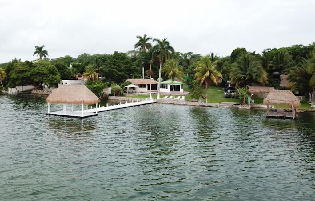One of the best places to stay in bacalar lagoon.