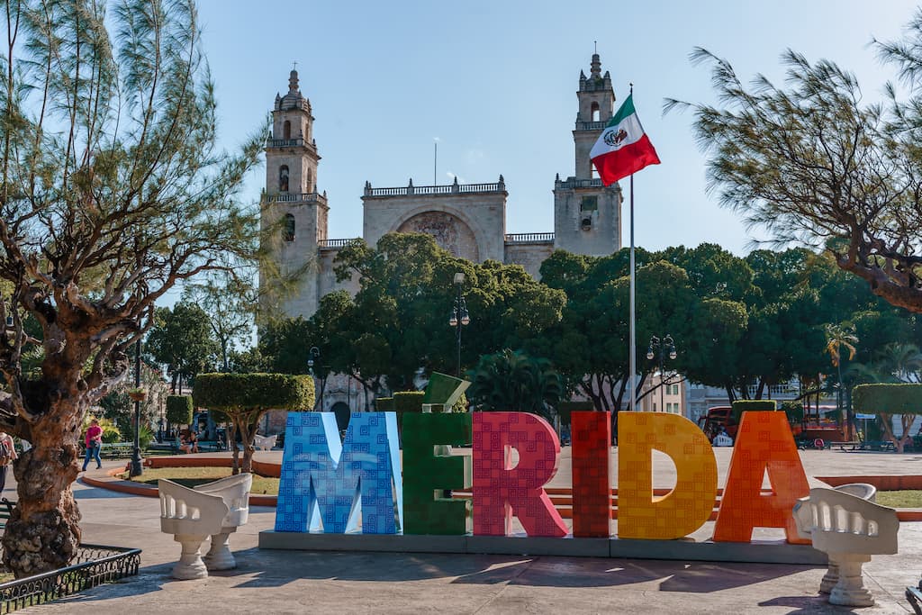 Merida is the safest place where to stay in Yucatan.