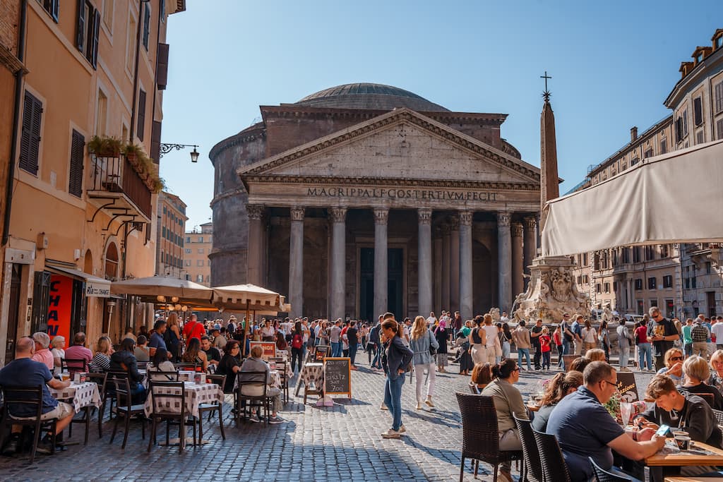 Pantheon Square in Rome